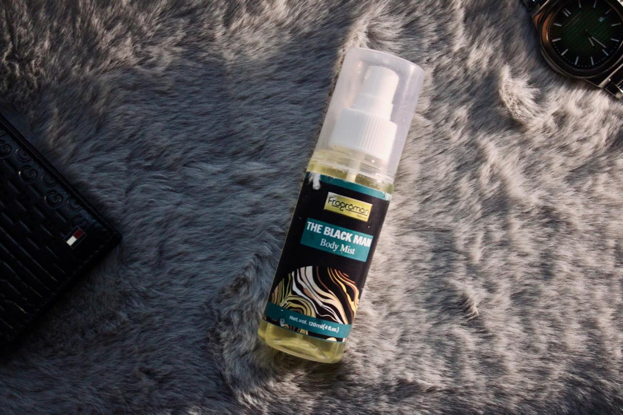 fragroman THE BLACK MAN Body Mist 120ml