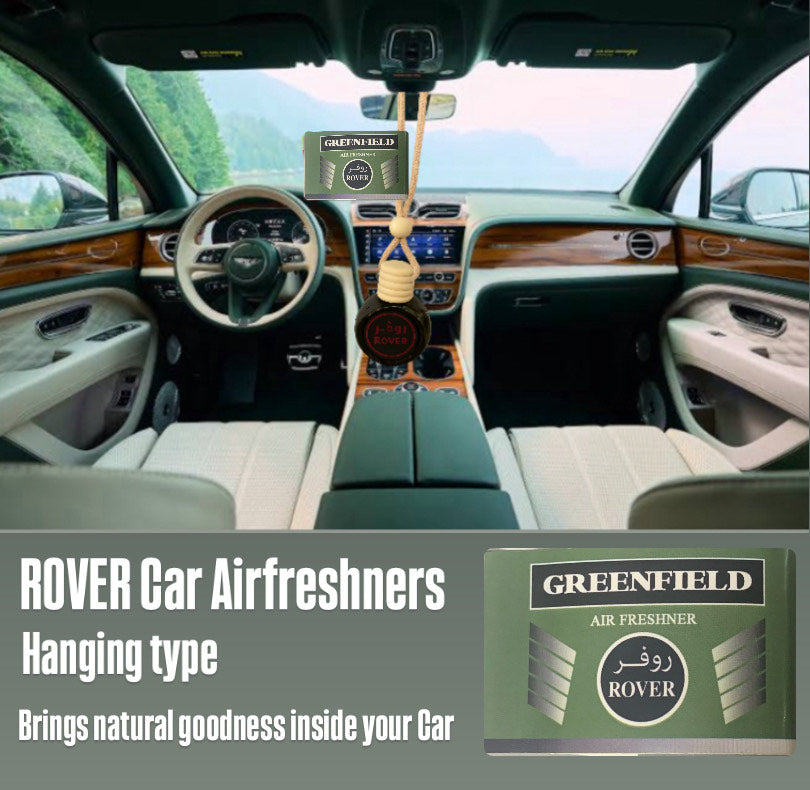ROVER Car freshner GREENFIELD hanging 10ml