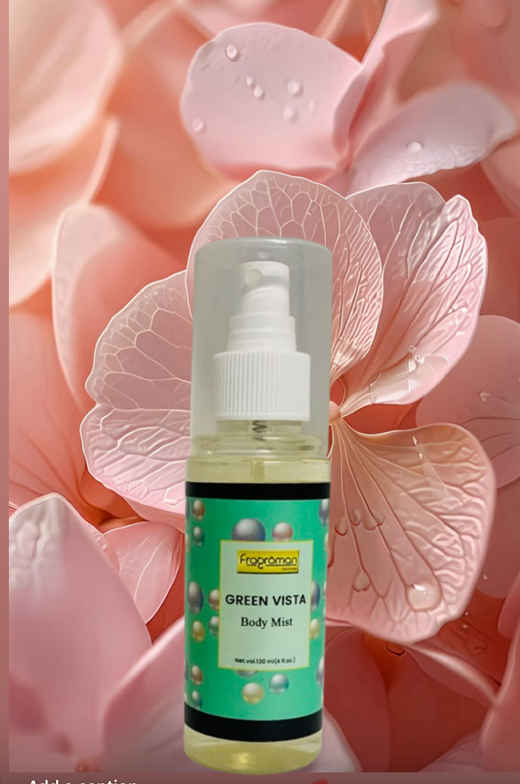FRAGROMAN Green Vista body mist 120ml