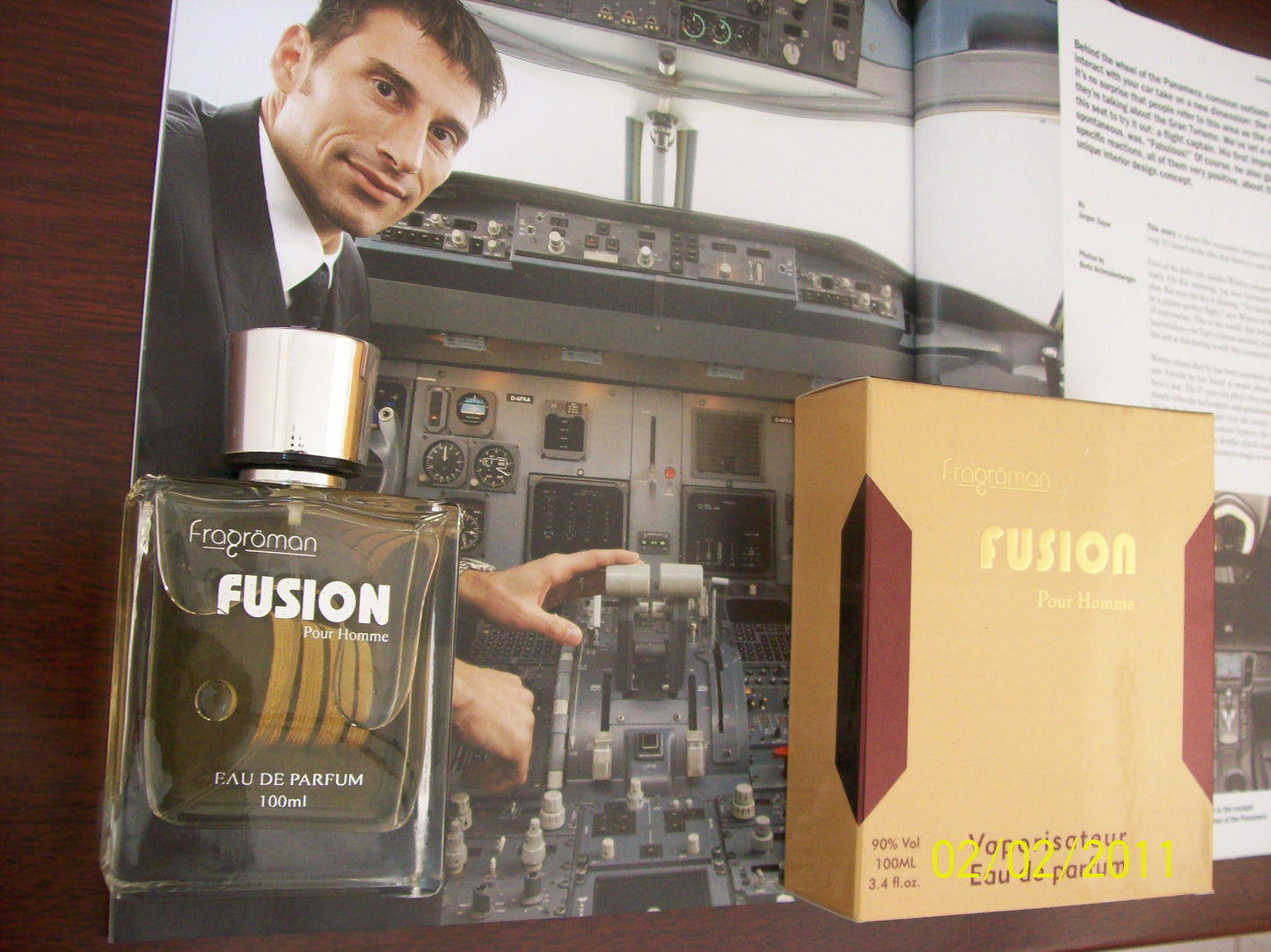 fragroman Fusion Edp Homme 100ml