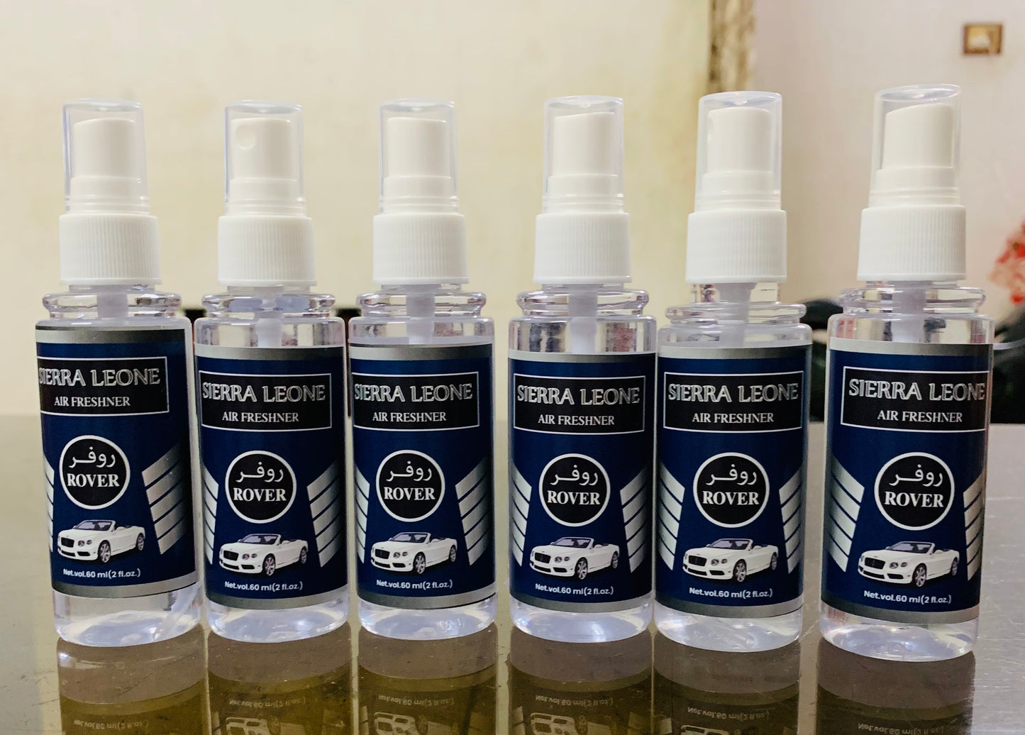 ROVER Car Air Freshner SIERRA LEONE 60ml Spray