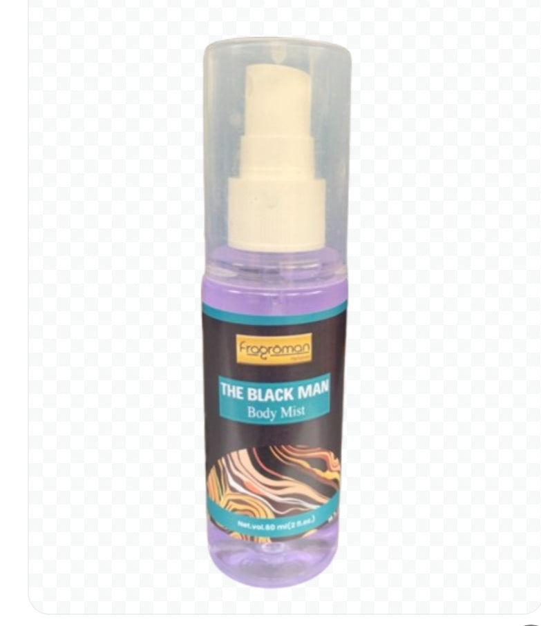 fragroman THE BLACK MAN Body Mist 60ml