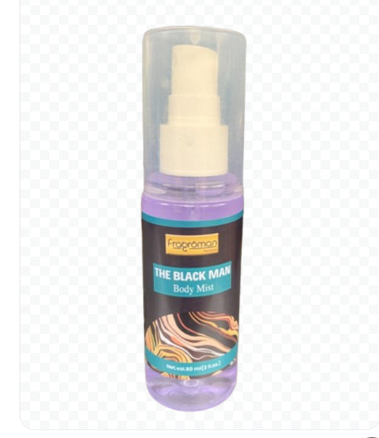 fragroman THE BLACK MAN Body Mist 60ml