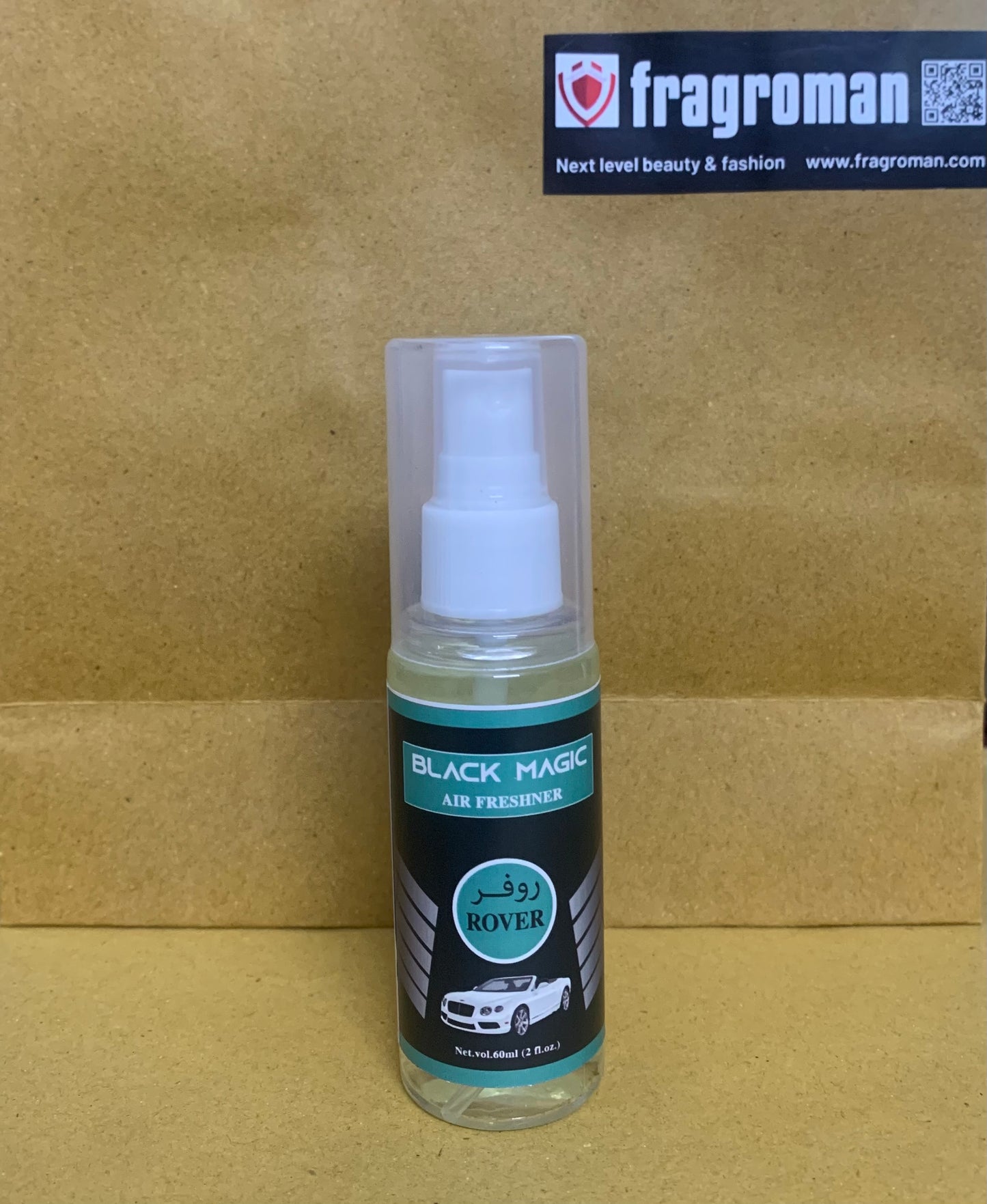 ROVER Car freshner BLACK MAGIC 60ml spray