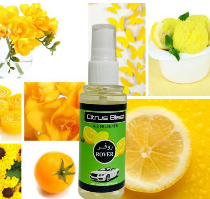 ROVER Car freshner Citrus Blast 60ml spray
